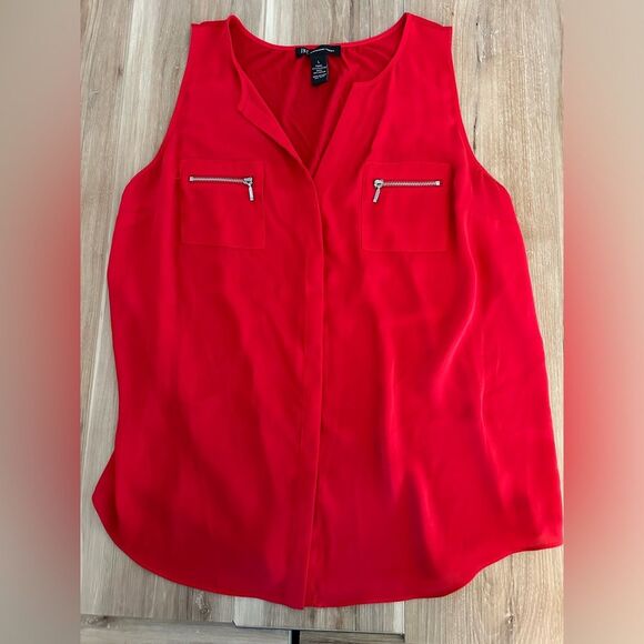 INC International Concepts Sleeveless Blouse L NWT - Picture 1 of 6